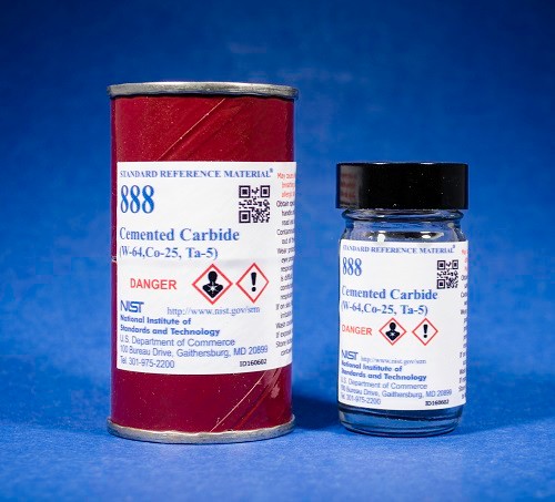 SRM 888 硬質合金(W-64，Co-25，Ta-5)標準品