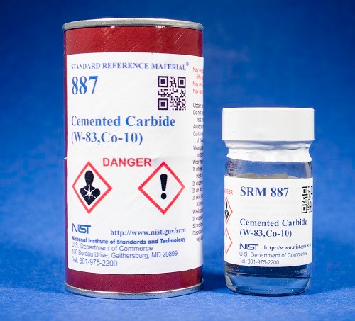 SRM 887  硬質合金(W-83，Co-10)標準品